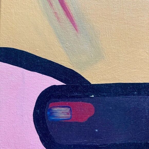 Original Artwork I Abstract Acrylic Painting 16"x 20" Funky Design - Picture 3 of 6